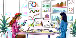 Indicadores Chave de Desempenho (KPIs) nos Relatórios Financeiros