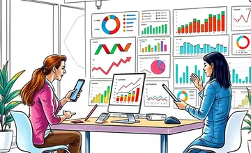 Indicadores Chave de Desempenho (KPIs) nos Relatórios Financeiros